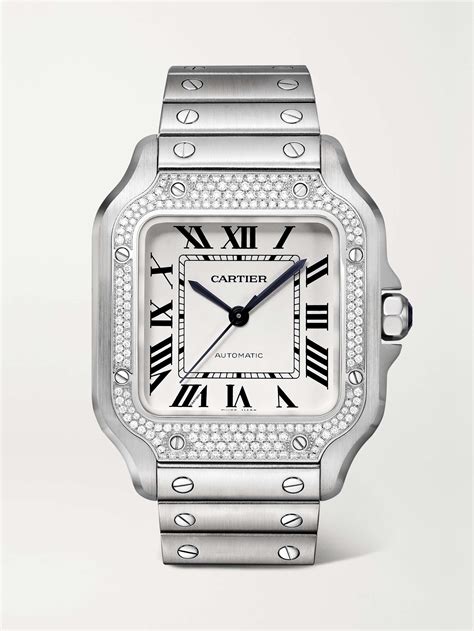 cartier diamond watch|cartier watch full diamond.